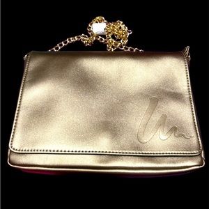 BNWT Champagne gold chain PURSE